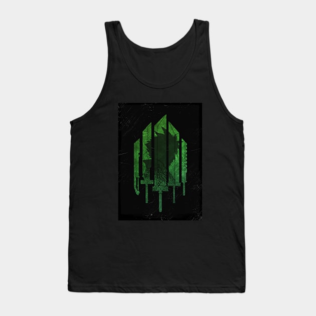 Buster Swords Tank Top by SourKrispop